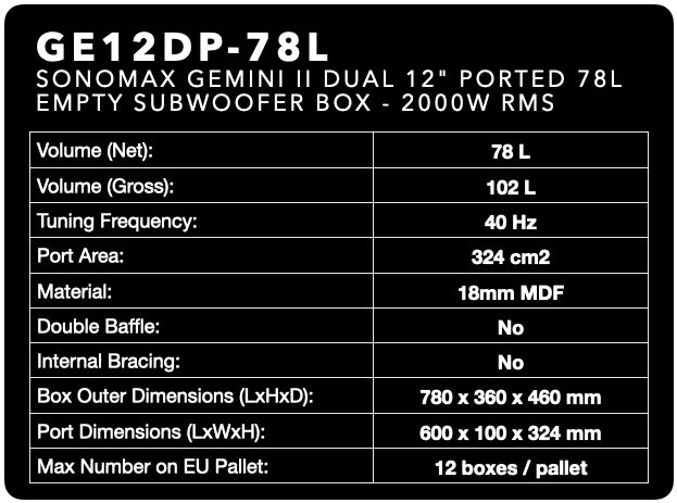 GE12DP-78L